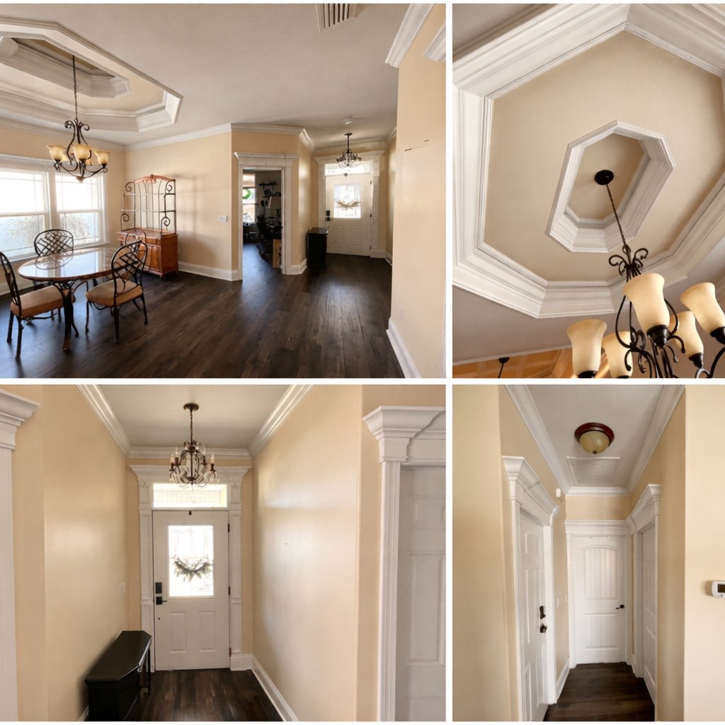 Freshly painted interior room in Tallahassee FL